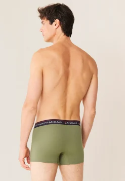 Le slip français Broderie 🪡|Boxers<Boxer en coton-Redoutable Veronese Vert