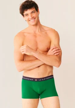 Le slip français Broderie 🪡|Boxers<Boxer en coton-Redoutable Epicea Vert