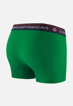 Le slip français Broderie 🪡|Boxers<Boxer en coton-Redoutable Epicea Vert