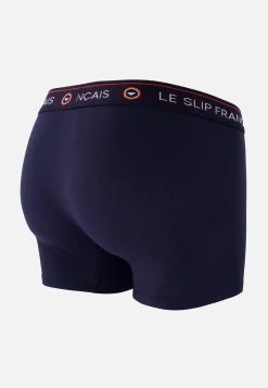 Le slip français Collection Cadeaux|Boxers<Boxer en coton-Redoutable Marine Beau Paquet Bleu
