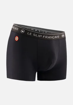 Le slip français Boxers|Boxers<Boxer en coton-Redoutable Cocarde Belgique Noir