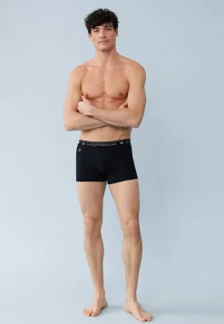 Le slip français Boxers|Boxers<Boxer en coton-Redoutable Cocarde Belgique Noir