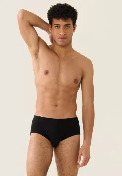 Le slip français Broderie 🪡|Slips<Boxer en coton-Terrible Noir