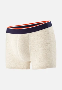 Le slip français Boxers|Boxers<Boxer en lyocell et chanvre-Denis Naturel Beige