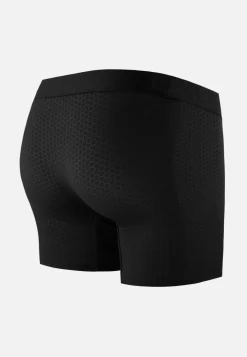 Le slip français Sous-Vêtements De Sports|Boxers<Boxer en polyamide-John Training Boxer Long Noir
