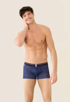 Le slip français Sous-Vêtements De Sports|Boxers<Boxer en polyester-Marius Coq Bleu Rouge Blanc