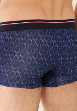 Le slip français Sous-Vêtements De Sports|Boxers<Boxer en polyester-Marius Coq Bleu Rouge Blanc