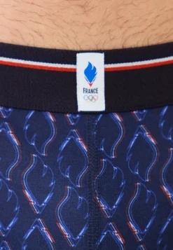 Le slip français Sous-Vêtements De Sports|Boxers<Boxer en polyester-Marius Coq Bleu Rouge Blanc