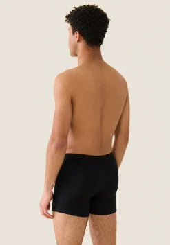 Le slip français Broderie 🪡|Boxers<Boxer long en coton-Michel Noir