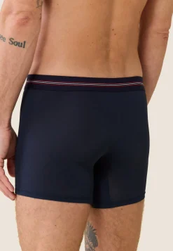 Le slip français Sous-Vêtements De Sports|Boxers<Boxer ultra léger-LIGHTslip Hugo Marine Bleu