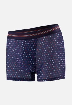 Le slip français Sous-Vêtements De Sports|Boxers<Boxer ultra léger-LIGHTslip Hugo Petit Carré Bleu