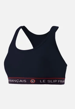 Le slip français Soutiens-Gorge<Brassière en coton-Tapageuse Marine Bleu