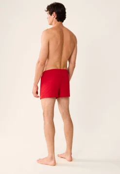 Le slip français Collection Cadeaux|Caleçons<Caleçon en coton-Fredo Buche De Noel Rouge