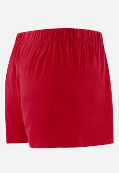 Le slip français Collection Cadeaux|Caleçons<Caleçon en coton-Fredo Buche De Noel Rouge