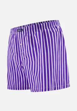 Le slip français Caleçons|Caleçons<Caleçon en coton-Jacques Sens Velours Blanc