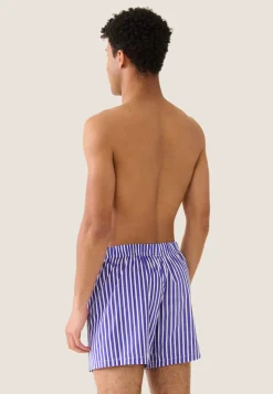 Le slip français Caleçons|Caleçons<Caleçon en coton-Jacques Sens Velours Blanc