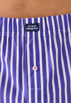 Le slip français Caleçons|Caleçons<Caleçon en coton-Jacques Sens Velours Blanc