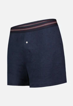 Le slip français Caleçons|Caleçons<Caleçon en lin-Nico Marine Bleu