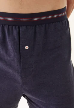 Le slip français Caleçons|Caleçons<Caleçon en lin-Nico Marine Bleu