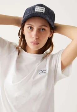 Le slip français Accessoires<Casquette mixte en matière upcyclée-Franck A Bleu