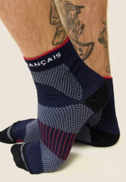 Le slip français Chaussettes Courtes|Chaussettes Courtes<Chaussettes courtes en polyamide-Gaetan Marine Bleu