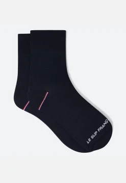 Le slip français Chaussettes Courtes|Chaussettes Courtes<Chaussettes courtes en polyamide-Raphael Everybody Noir