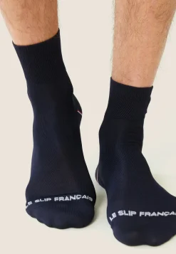 Le slip français Chaussettes Courtes|Chaussettes Courtes<Chaussettes courtes en polyamide-Raphael Everybody Noir
