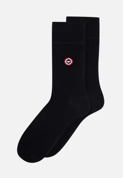 Le slip français Chaussettes En Coton|Chaussettes En Coton<Chaussettes mi-hautes en coton-Lucas Noir