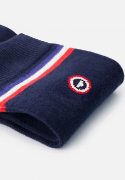 Le slip français Chaussettes En Coton|Chaussettes En Coton<Chaussettes mi-hautes en coton-Lucas Drapeau Marine Bleu