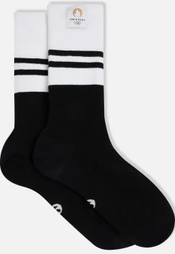 Le slip français Chaussettes En Coton|Chaussettes En Coton<Chaussettes mi-hautes en coton-Lucas Paris 2024 Noir