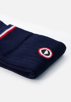 Le slip français Broderie 🪡|Chaussettes En Fil D'Ecosse<Chaussettes mi-hautes en fil d'Ecosse-Nessy Marine Bleu