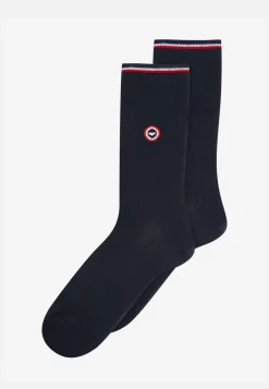 Le slip français Chaussettes En Fil D'Ecosse|Chaussettes En Fil D'Ecosse<Chaussettes mi-hautes en fil d'Ecosse-Nessy Anthracite Gris