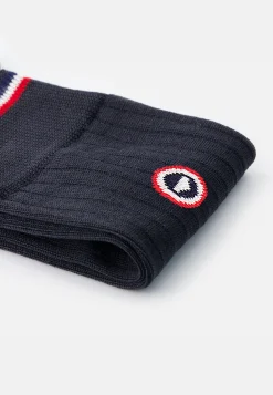 Le slip français Chaussettes En Fil D'Ecosse|Chaussettes En Fil D'Ecosse<Chaussettes mi-hautes en fil d'Ecosse-Nessy Anthracite Gris