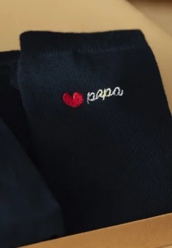 Le slip français Chaussettes En Coton|Chaussettes En Coton<Chaussettes mi-hautes mixtes en coton-Lucas Coeur Bleu