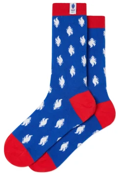 Le slip français Chaussettes En Coton|Chaussettes En Coton<Chaussettes mi-hautes mixtes en coton-Lucas Coq Bleu