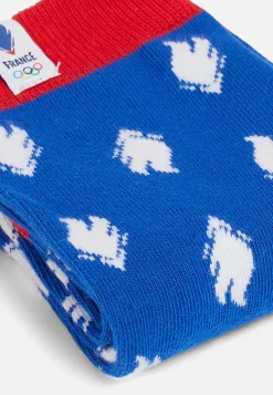Le slip français Chaussettes En Coton|Chaussettes En Coton<Chaussettes mi-hautes mixtes en coton-Lucas Coq Bleu