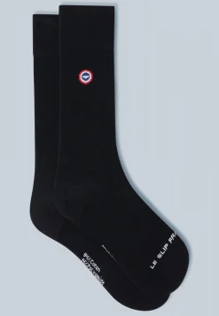Le slip français Chaussettes En Coton|Chaussettes En Coton<Chaussettes mi-hautes-Laurent Noir