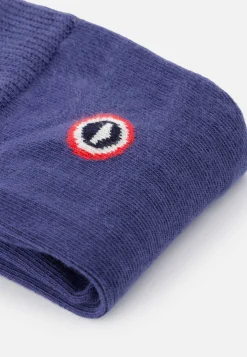 Le slip français Chaussettes En Coton|Chaussettes En Coton<Chaussettes mi-hautes-Lucas Uni Acier Bleu