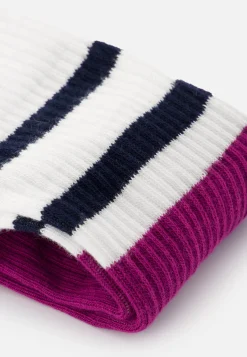 Le slip français Chaussettes De Sport|Chaussettes De Sport<Chaussettes mi-hautes-Wilfried Bloc Betterave Marine Rose