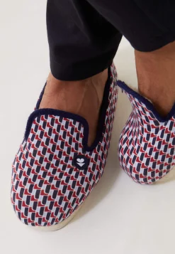 Le slip français Chaussons|Chaussons<Chaussons d'intérieur en laine-Pantoufles Petit Pont Rouge