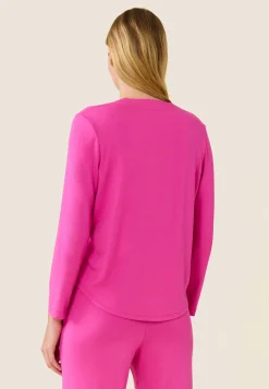 Le slip français Pyjamas<Chemise en viscose-Azelle Violet Rose