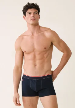Le slip français Packs De Boxers|Packs Sous-Vêtements<Cinquo de boxer en coton-Pack Boxer Marius Cinquo Bleu