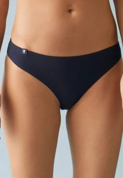 Le slip français Culottes|Broderie 🪡<Culotte en coton-Lilas Marine Bleu