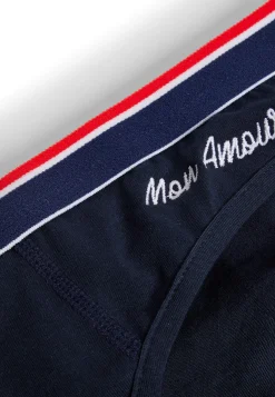 Le slip français Culottes<Culotte en coton-Louison Amour Bleu