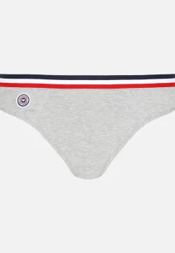 Le slip français Culottes<Culotte tanga en coton-La Suzon Gris