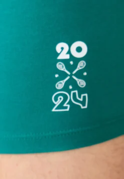 Le slip français Coffrets Cadeaux|Packs Sous-Vêtements<Duo de boxers en coton-Coffret Marius Tennis Placé et Uni Vert