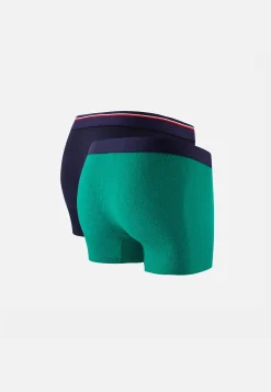 Le slip français Sous-Vêtements De Sports|Packs Sous-Vêtements<Duo de boxers en coton-Pack Duo Marius Aventurine Bleu
