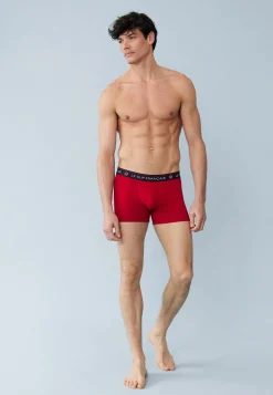 Le slip français Collection Cadeaux|Packs De Boxers<Duo de boxers en coton-Pack Duo Boxer Redoutable Marine et Rouge Bleu