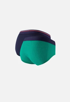 Le slip français Sous-Vêtements De Sports|Packs Sous-Vêtements<Duo de slips en coton-Pack Duo Terrible Aventurine Bleu