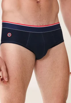 Le slip français Packs De Slips|Packs Sous-Vêtements<Duo de slips en coton-Pack Duo Slip Terrible Marine Bleu